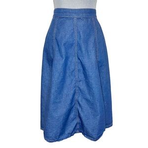 BDG Denim A-line Skirt